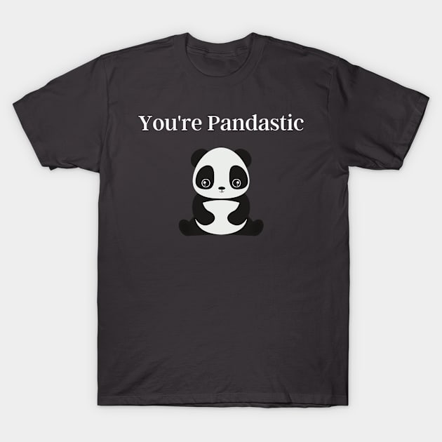 Animal Panda Pun T-Shirt by Felicity-K